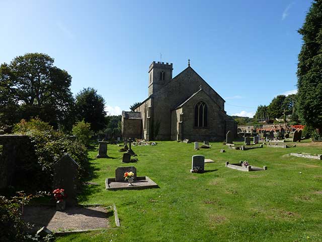 Drybrook Church and graveyard